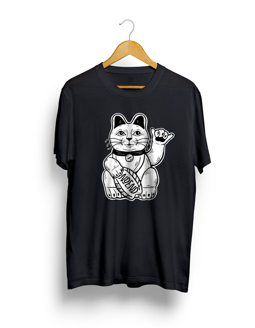 The Lucky Tee (Front Print) - Black