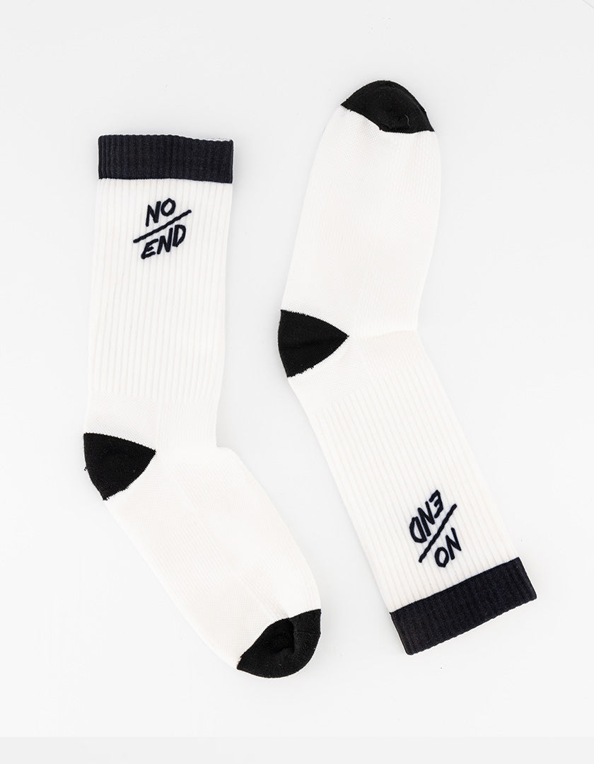 No End Socks - White