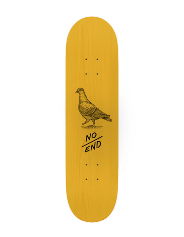 Pigeon Skateboard Deck - No End